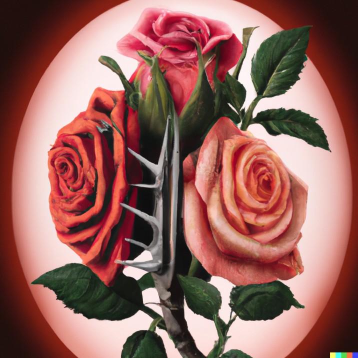 A thorn among roses